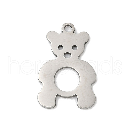 201 Stainless Steel Pendants STAS-F316-21P-1