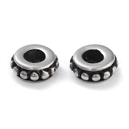 304 Stainless Steel Beads STAS-M057-06AS-1