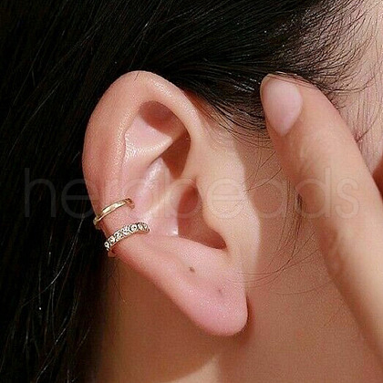 Alloy Cuff Earrings WGD4BC9-02-1