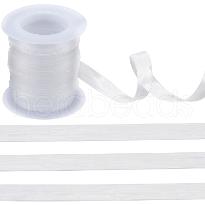 Gorgecraft 10M Invisible Stretchy TPU Plastic Transparent Elastic Strap EW-GF0001-06-1