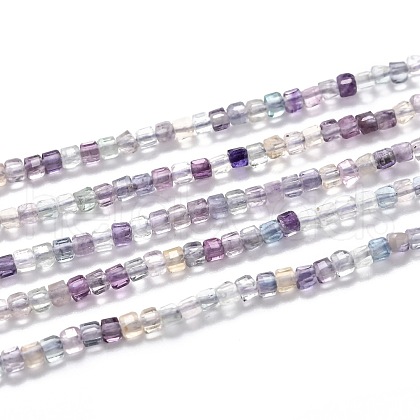Natural Fluorite Beads Strands G-H266-21-1