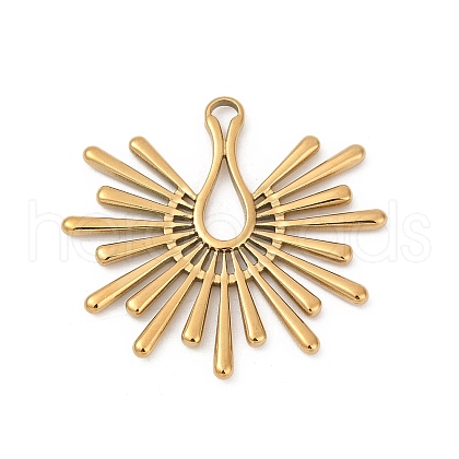 304 Stainless Steel Pendants STAS-C121-23G-1