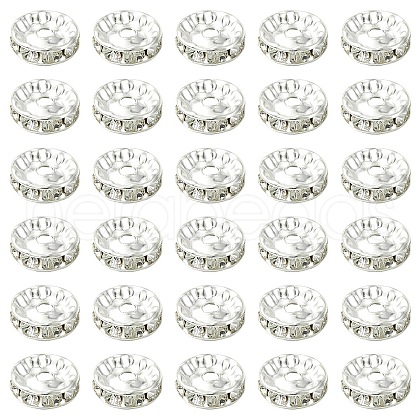150Pcs 3 Styles Iron Rhinestone Spacer Beads RB-YW0001-13S-1