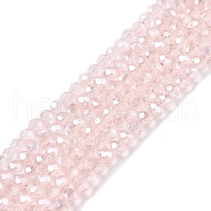 Electroplate Glass Beads Strands EGLA-A044-T1mm-A22-1