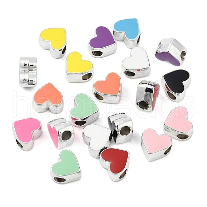 CCB Plastic European Beads CCB-D278-07-1