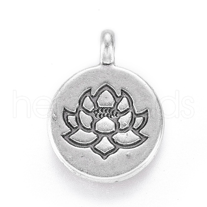 Tibetan Style Alloy Pendants TIBE-S301-015TAS-NR-1