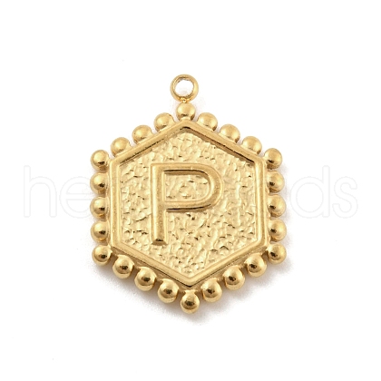 201 Stainless Steel Pendants STAS-R227-01P-G-1