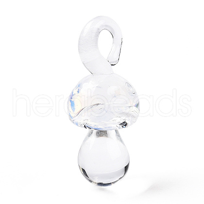 Handmade Lampwork Pendants LAMP-T021-22B-1