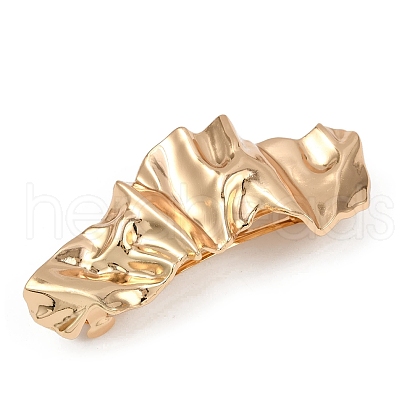 Alloy with Iron Clip Hair Barrettes PHAR-G014-03A-G-1