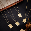 Beebeecraft 1Pc Brass Pendants NJEW-BBC0001-18K-4