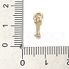 Brass Charms KK-H493-01G-06-3