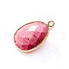 Natural Rhodonite Pendants PW-WG32281-09-1