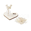 Natural Other Quartz Chips Tree of Life Decorations AJEW-JD00014-04-2