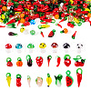 Handmade Lampwork Beads and Pendants LAMP-TA0002-03-1
