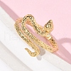 Brass Cuff Rings RJEW-Z101-03G-3