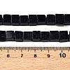 Synthetic Blue Goldstone Beads Strands G-T139-6x6-18B-5