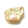 Natural Pearl Pendants KK-Q043-19G-2