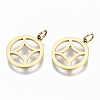 304 Stainless Steel Charms STAS-S116-057G-2