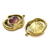 Natural Amethyst Pendants STAS-H438-10G-02-2