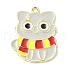 Alloy Enamel Pendants FIND-Q102-04A-1