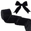 Single Face Velvet Ribbons SRIB-WH0011-170-1