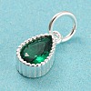 925 Sterling Silver Birthstone Charms STER-G035-01B-02-2