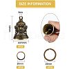 SUPERFINDINGS DIY Keychain Making Finding Kit DIY-FH0004-77-2