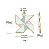 Alloy Enamel Pendants ENAM-YW0002-19-4