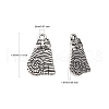 Tibetan Style Alloy Pendants LF0115Y-2