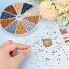 HOBBIESAY 10 Styles 6660 Pcs Glass Seed Beads SEED-HY0001-16-3