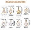 Alloy Pendants ZIRC-PH0002-21-2