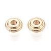 Brass Spacer Beads KK-T075-59G-2