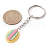 Bear/Cat/Food/Cloud Resin Keychain KEYC-JKC00650-3