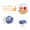 SUPERFINDINGS 16Pcs 16 Style Natural & Synthetic Mixed Gemstone Cabochons G-FH0002-31-2