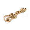304 Stainless Steel Pendants STAS-B062-18G-2