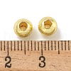 Brass Spacer Beads KK-L075-001LG-04-2