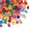 500Pcs 5 Style Transparent Acrylic Beads FACR-PJ0001-04-11