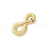 Brass Pave Clear Cubic Zirconia Pendants KK-V016-08G-2