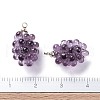 Autumn Theme Resin Pendants KY-I007-46-4