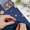 Gorgecraft 24Pcs Plastic Shank Buttons BUTT-GF0003-78A-3