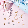 Unicraftale 60Pc 2 Colors Brass Charms FIND-UN0015-50-2