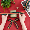  25 Yards Sparkle Polyester Glitter Ribbon OCOR-PH0002-37B-3