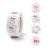 Valentine's Day Round Paper Stickers DIY-I107-04-1