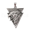 Tibetan Style Alloy Pendants X-FIND-B040-18AS-1