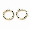 Brass Linking Rings KK-F831-018B-G-RS-2