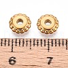 304 Stainless Steel Disc Beads STAS-P319-14B-G-3