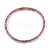 PVC Plastic Buddhist Bangle Sets BJEW-T008-18D-3