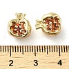 Brass Micro Pave Cubic Zirconia Pendants KK-H455-16G-3