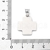 304 Stainless Steel Pendants STAS-L286-04P-3