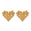 304 Stainless Steel Stud Earrings for Women EJEW-Z058-01G-03-1